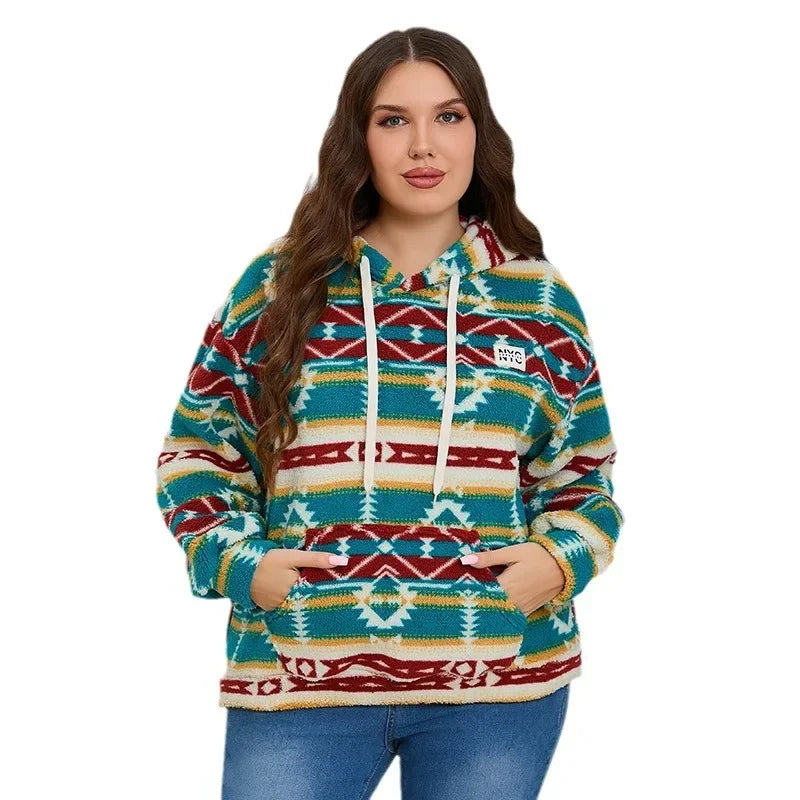 Cozy Hood Oversized Fluffy Hoodie