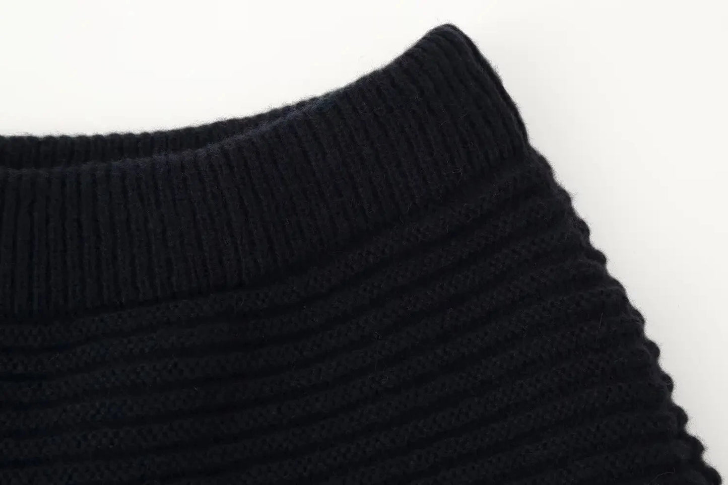 Tassel Knit Skirt Set