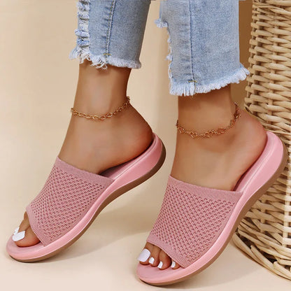 Soft Wedge Walking Sandals
