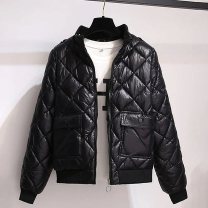 Chic Puff Short Cotton Parka Jacket