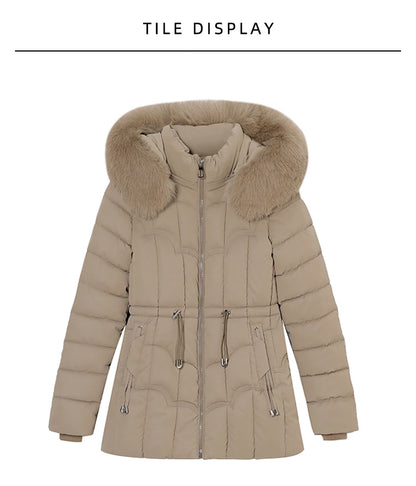 Padded Hooded Down Jacket