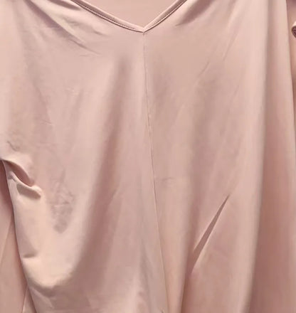 Irregular Knot V-Neck Tee