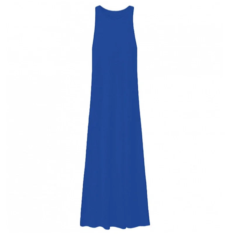 SculptKnit Sleeveless Split Midi Dress