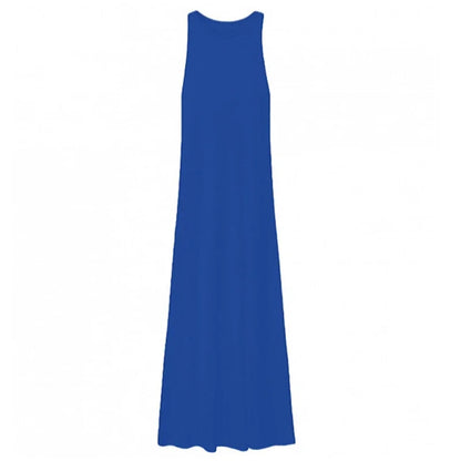SculptKnit Sleeveless Split Midi Dress