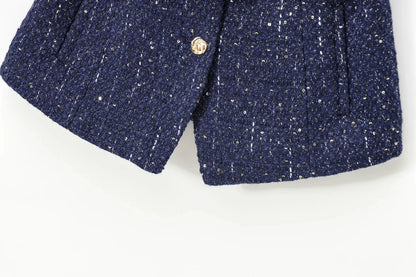 Glam Sequin Belted Vest