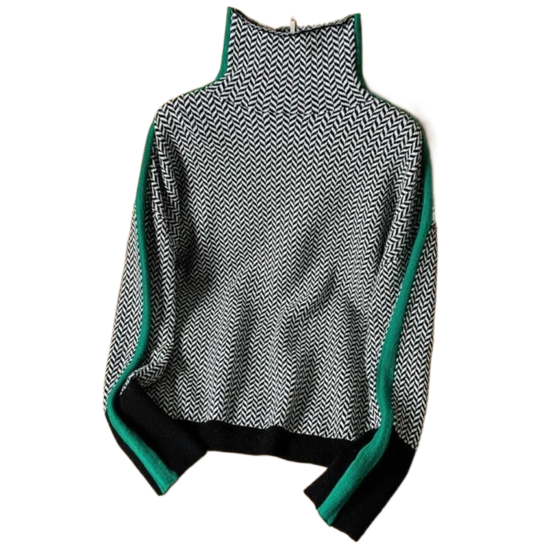 Elegant Slim Fit Turtleneck Sweater