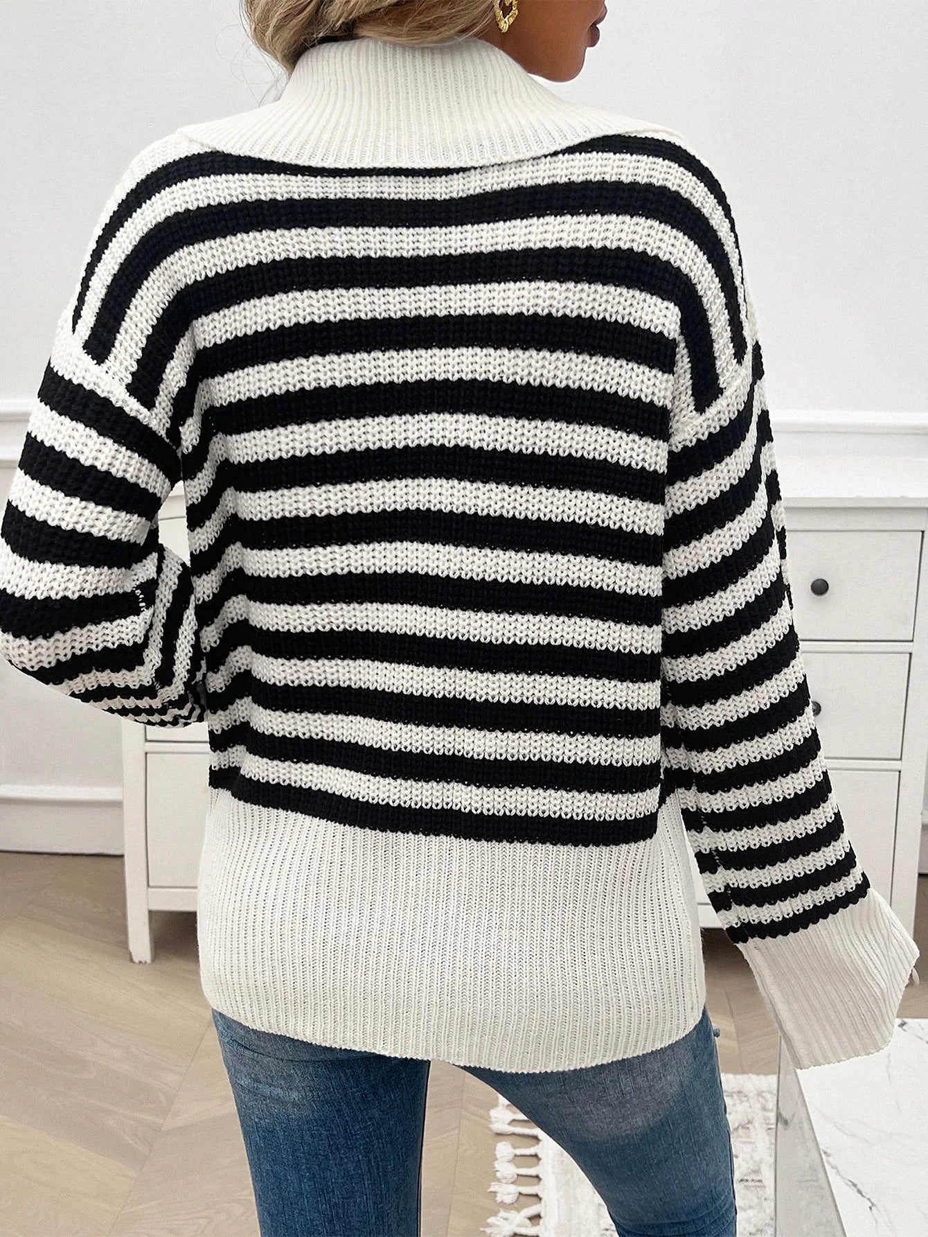 Vintage Stride Striped Sweater