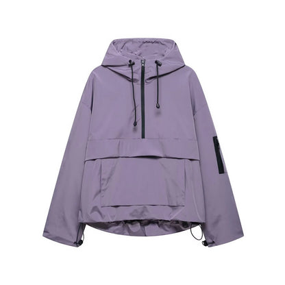 Urban Ease Hooded Workwear Jacket