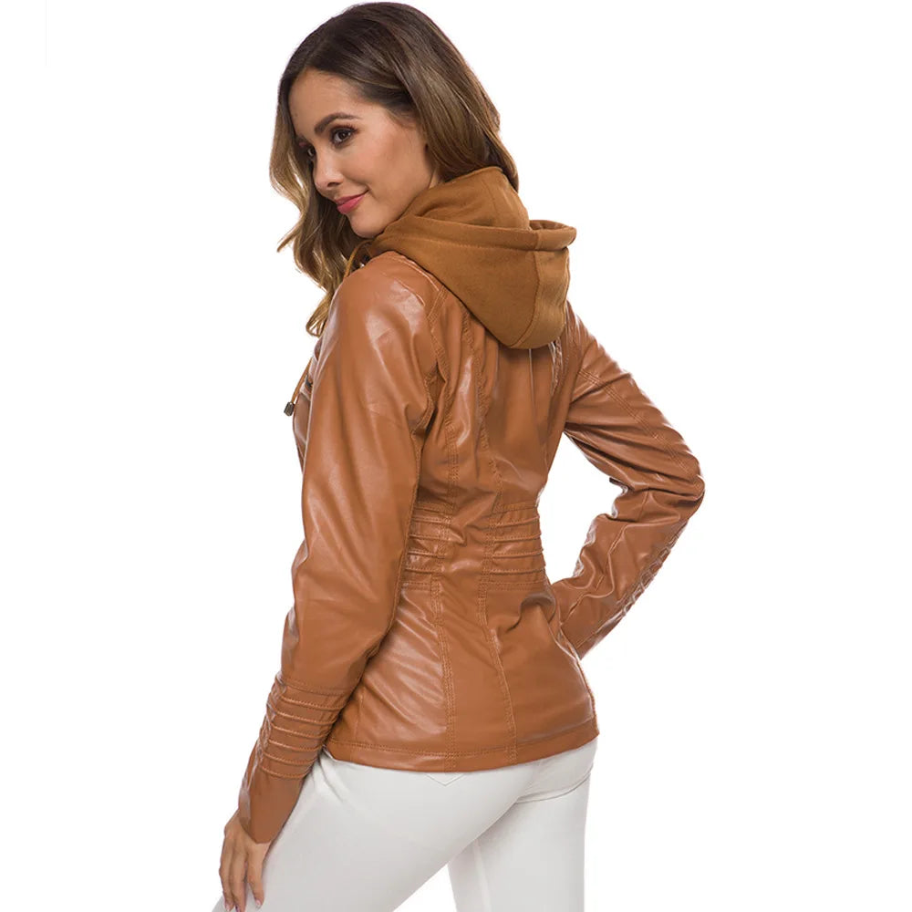 Women’s Faux Leather Jacket
