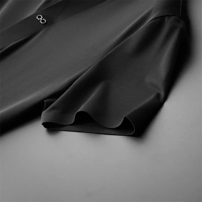 Ice Silk T-Shirt & Pants Set