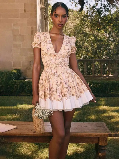 Vibe Flair Mini Dress