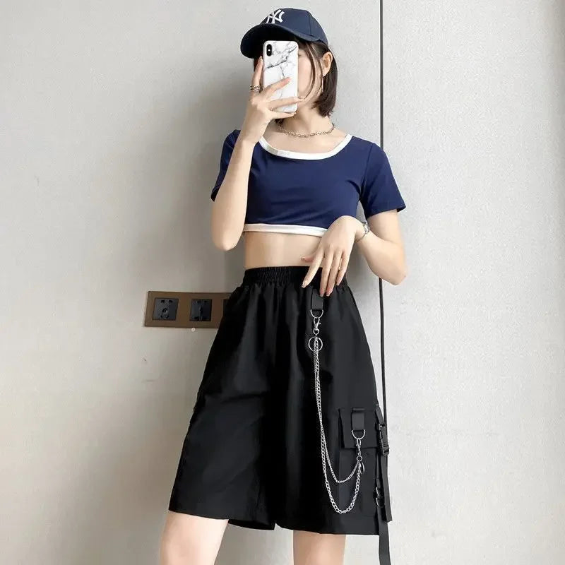 Urban Flare High Waist Shorts