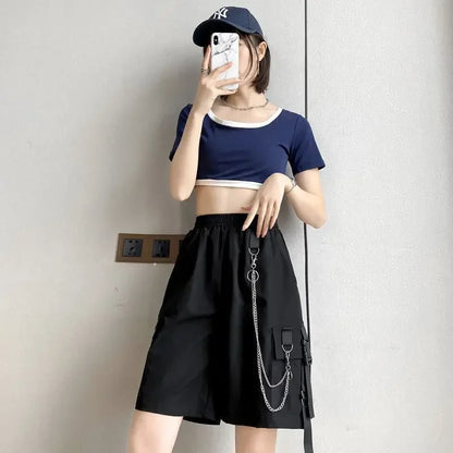 Urban Flare High Waist Shorts