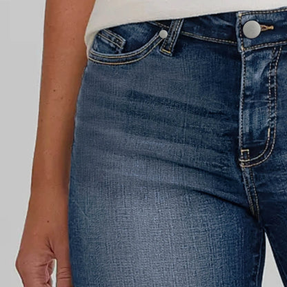 Trendy Edge High Waist Denim Shorts