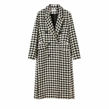 Heritage Check Woolen Overcoat