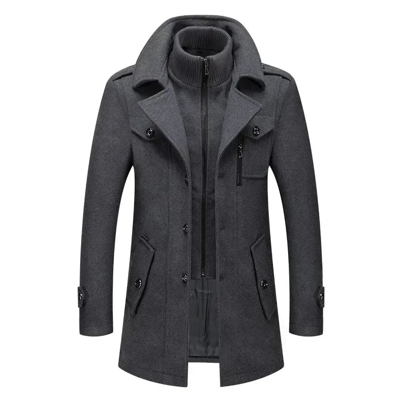 Regent Frost Wool Business Coat