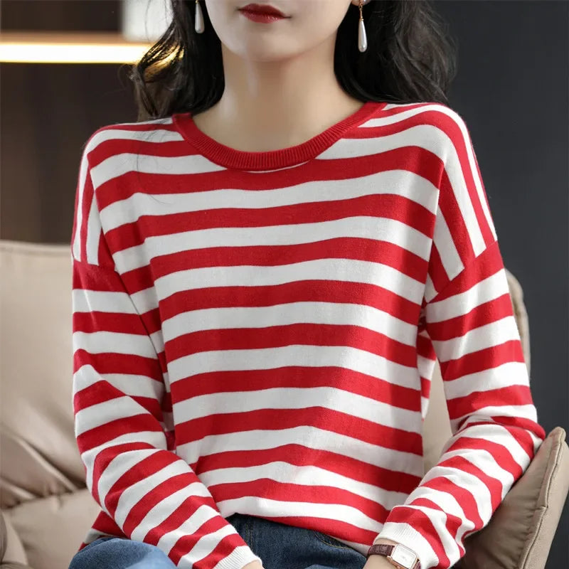 Classic Striped Cotton Tee