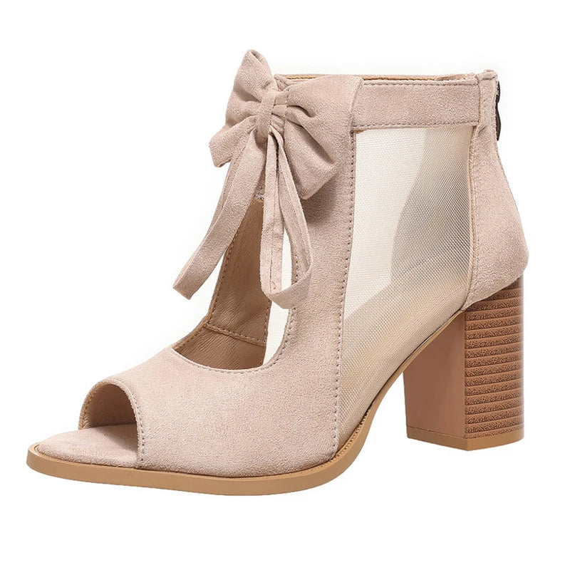 Chic Hue Fishmouth Heels