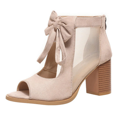 Chic Hue Fishmouth Heels