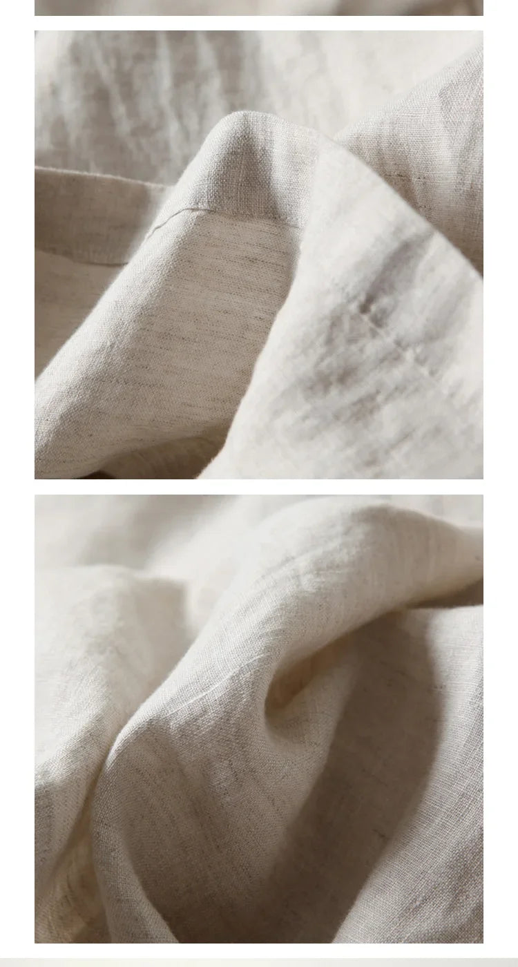 Art Ease Cotton Linen Wide Leg Pants