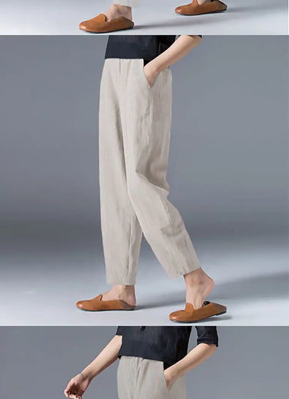 Breezy Ease Cotton Harem Pants