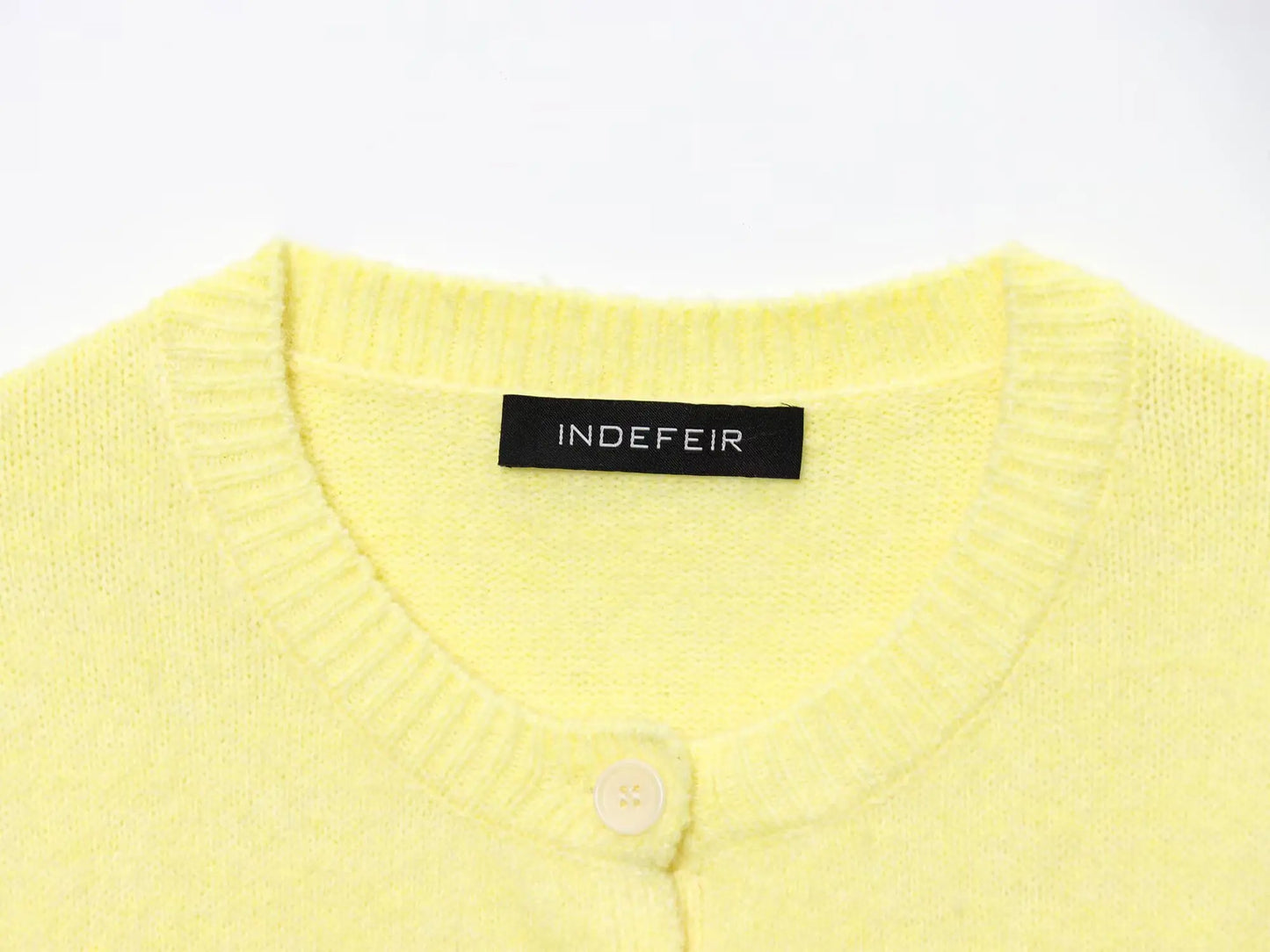 SunMuse Elegant Knit Button Cardigan