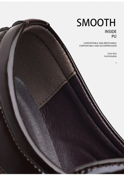 Regal Step Wine Red Loafers