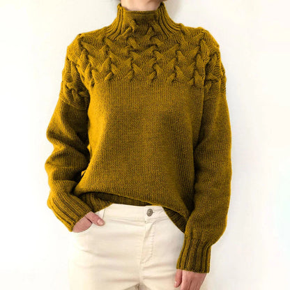 Grace Knit Elegant Turtleneck Sweater