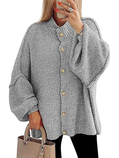 Women’s Loose Long Sleeve Knitted Sweater