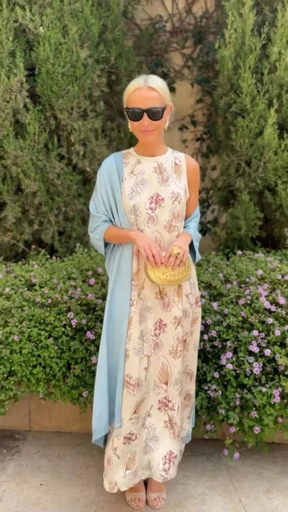 Boho Elegance Two-Piece Dress Set