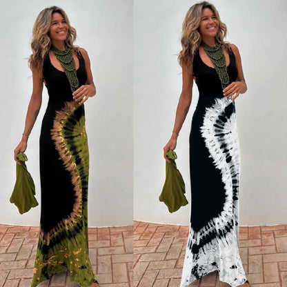 Lace Whisper Printed Spring Dress