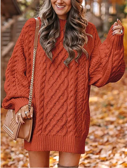 Cozy Nest Thick Knit Turtleneck