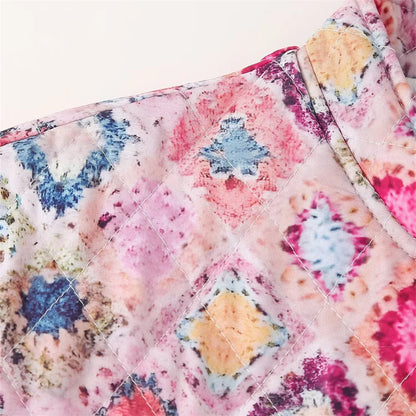 Autumn Breeze Printed Cotton Jacket