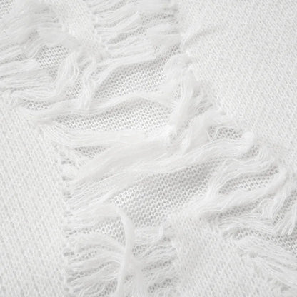 Chic Tassel Patch Sweater