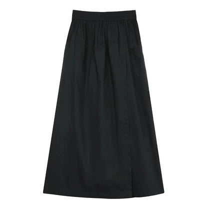 High Waist A-Line Wide Leg Pants