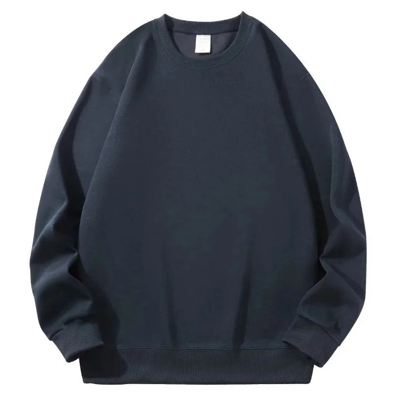 Casual Loose Fit Round Neck Sweatshirt