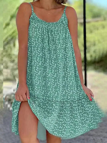 Sleeveless Country Style Dress