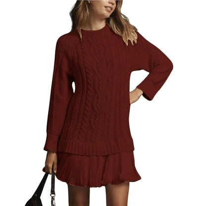 Casual Floral Lace Sweater