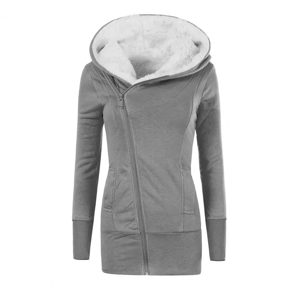 Fleece Lined Hooded Jacket
