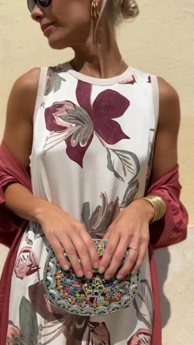 Boho Elegance Two-Piece Dress Set
