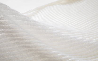 Luxe Sheer Striped Mesh Party Top