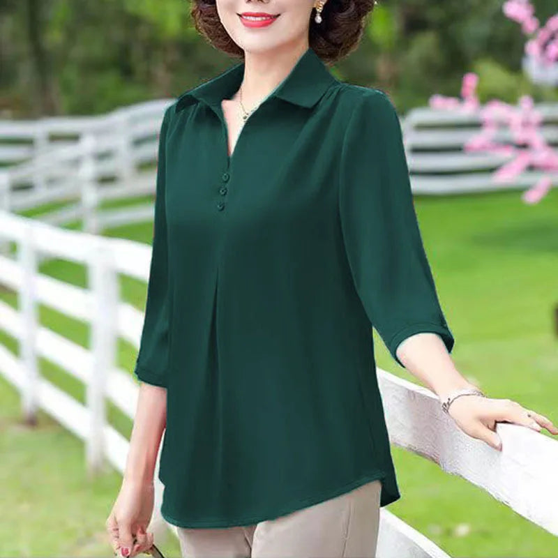 Breeze Soft Half Sleeve Blouse