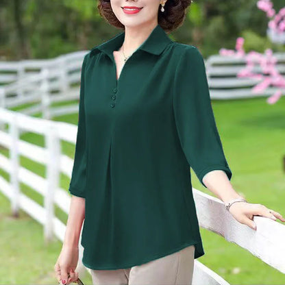 Breeze Soft Half Sleeve Blouse