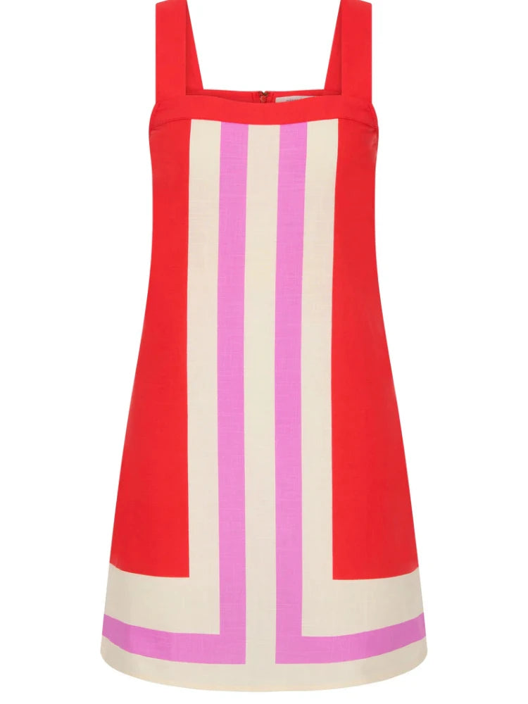 Elegant Sleeveless Summer Dress