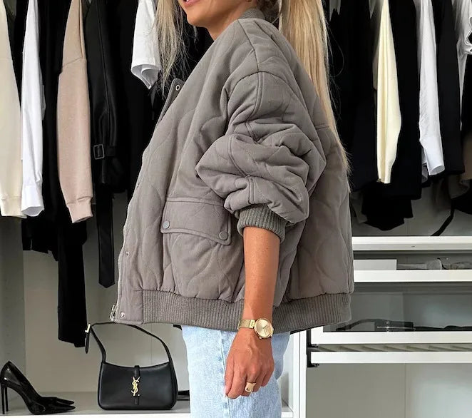 Spring Muse Black Casual Parka
