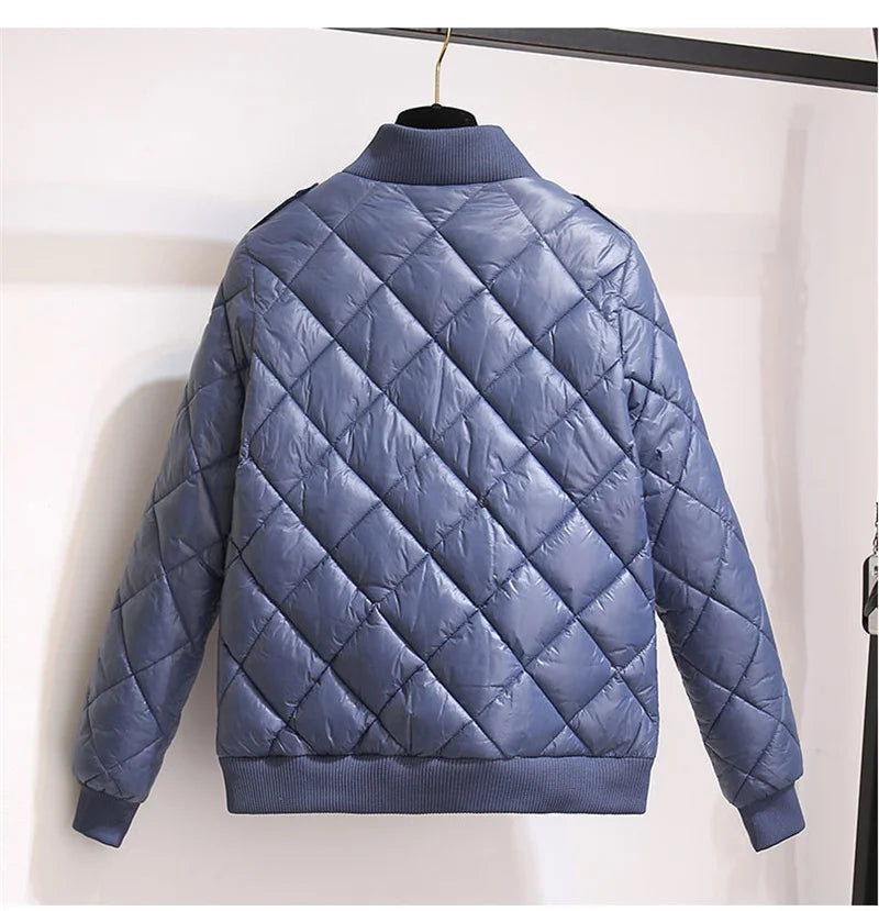 Chic Puff Short Cotton Parka Jacket