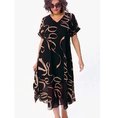 Printed Casual Summer Dress