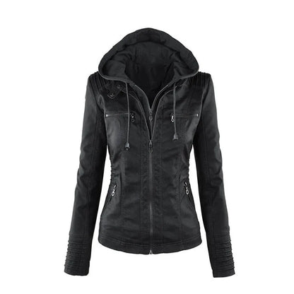 Women’s Faux Leather Jacket