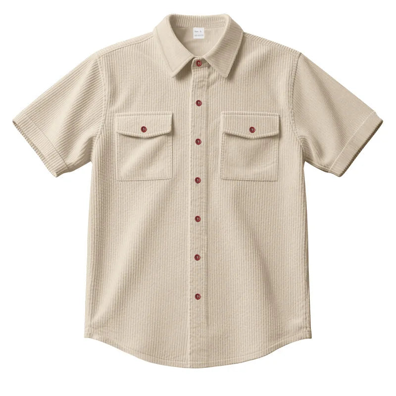Men’s Corduroy Safari Shirt
