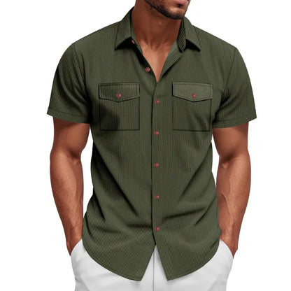 Men’s Corduroy Safari Shirt